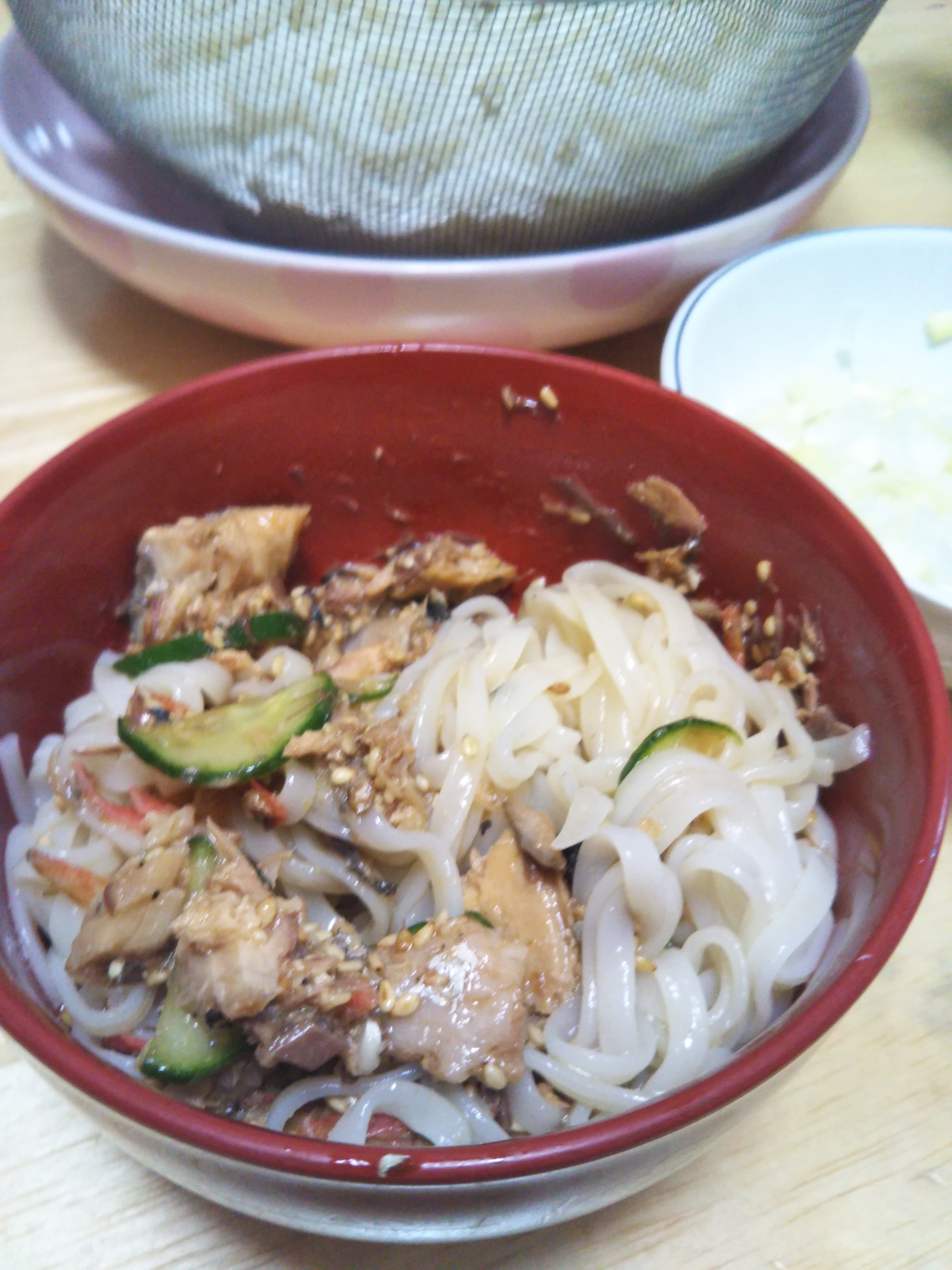 具沢山 さば水煮入りそうめん Oishiine おいしいね