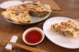 包まない鯖缶ギョウザ