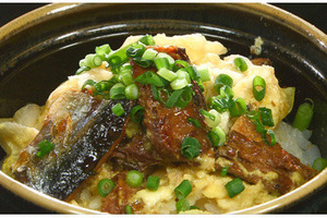 さんま蒲焼でうなたま風