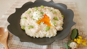 【冷やごはん】deえだまめカルボ飯