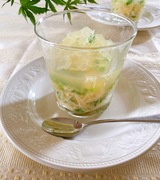 喉越しツルん、介護食にも。 夏の冷んやり「かき玉スープゼリー」