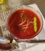 野菜のトマトジュースゼリー寄せ