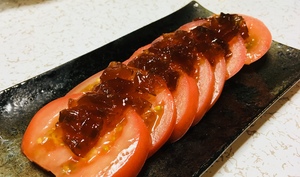 トマトの土佐酢ジュレ