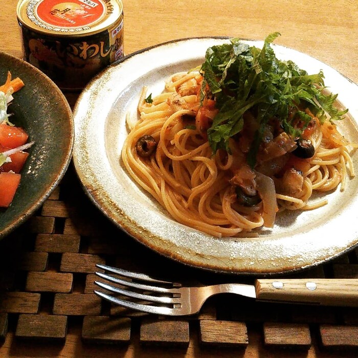 いわしのトマトクリームパスタ Oishiine おいしいね いわしのトマトクリームパスタ Oishiine おいしいね