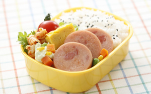 ベビーハム弁当